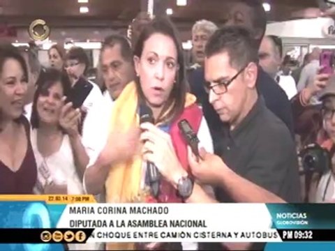 Resuelven situación irregular de Machado en aeropuerto de Maiquetía