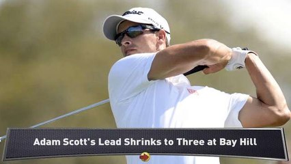 Scott Talks Lead at Arnold Palmer Inv.