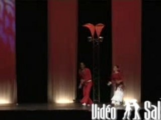 Salsa dance couple pro khaledinho