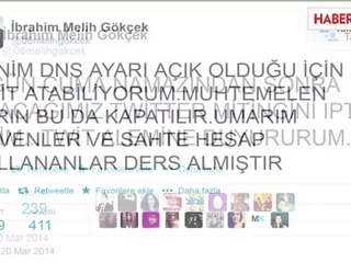 Melih Gökçek, Twitter Mitingini İptal Etti