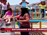 Estudiando en los cerros: el duro día a día de los niños de 'El Mirador'