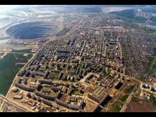 Second largest excavated hole in the world