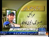Umar Akmal is seriously injured or it is just his tactic to include his brother Kamran Akmal in Playing XI