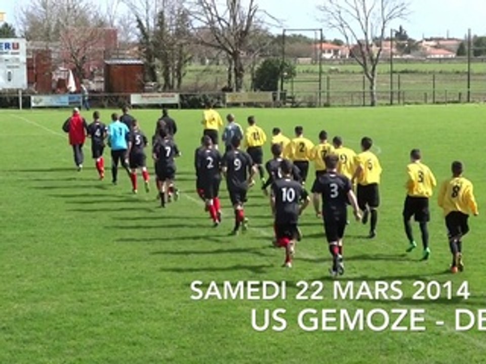 Match U18 US Gemoze - DBFC17