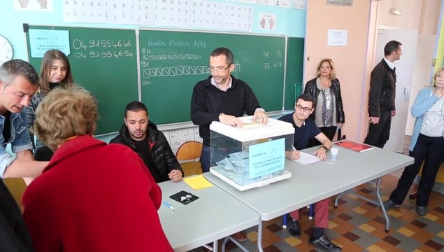Municipales à Marseille : Jean-Marc Coppola (Front de gauche) a voté