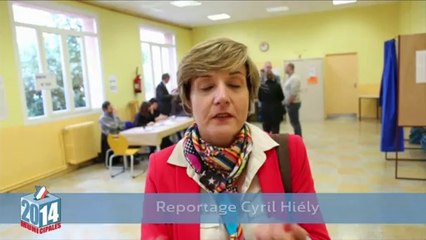 Municipales à Avignon : Cécile Helle (PS)  a voté