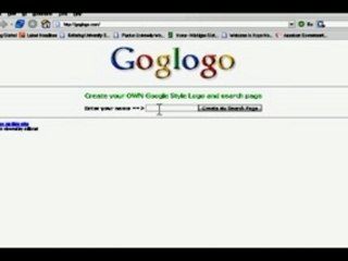 Change Google Logo To Your Name!!!