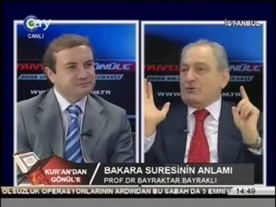 Münafıklar reislerinden emir alırlar!. [Prof. Dr. Bayraktar Bayraklı]