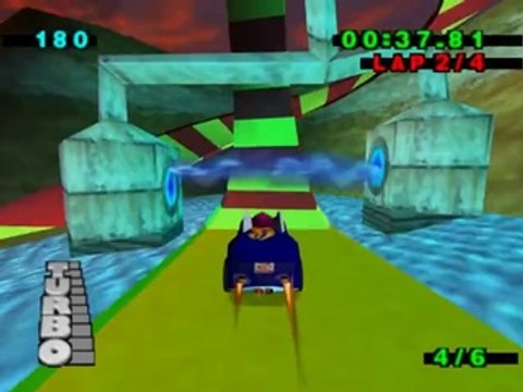Hot Wheels Turbo Racing HD on Project64 Emulator (Widescreen Hack)