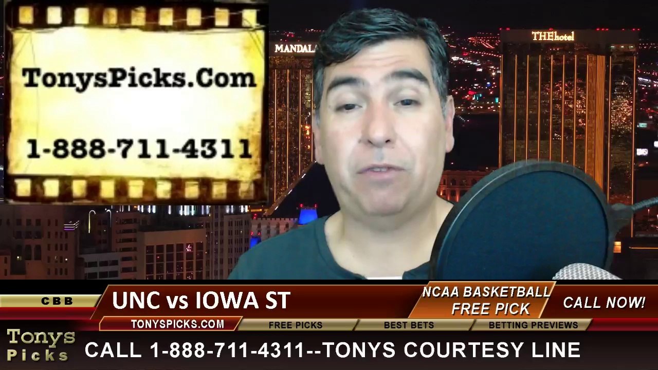Iowa St Cyclones vs. North Carolina Tar Heels Pick Prediction NCAA Tournament College Basketball Odds Preview 3-23-2014