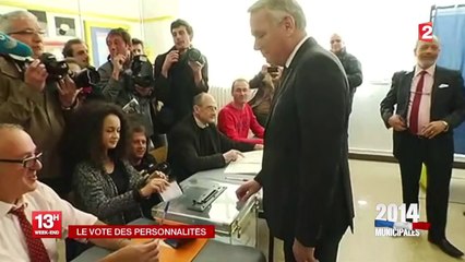 Municipales : le vote des personnalités