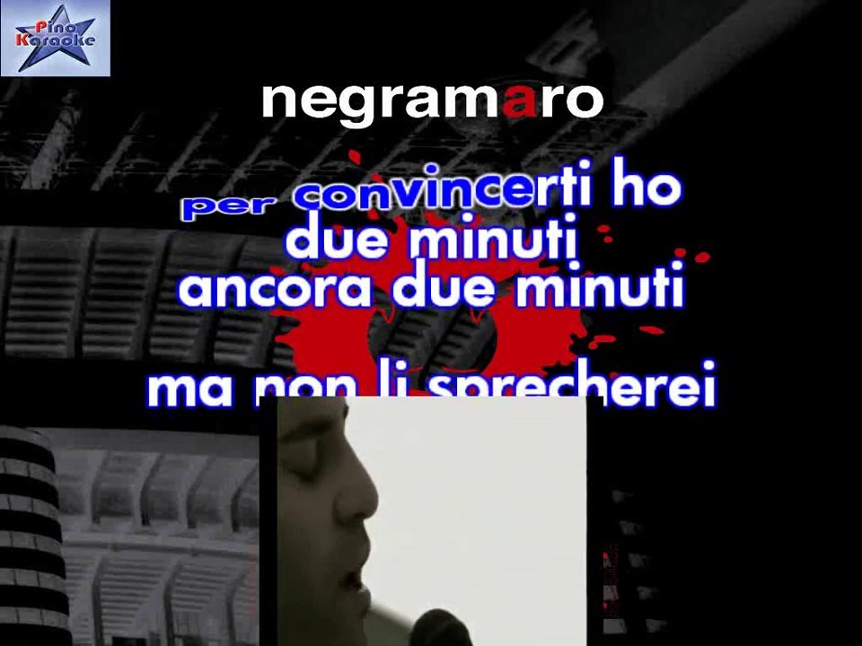 Negramaro - Solo 3 minuti (Karaoke con cori)