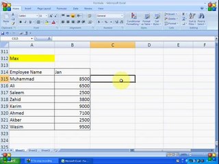 Excel Formulas Lecture 15 - by Mr. Mubashar