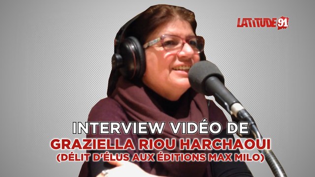 ITW VIDEO de Graziella Riou pour le livre Délits d'élus aux éd Max Milo