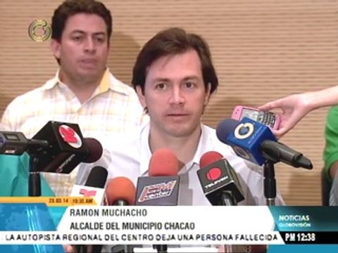 El alcalde de Chacao, Ramón Muchacho, ofreció balance de lo ocurrido el sábado en Altamira