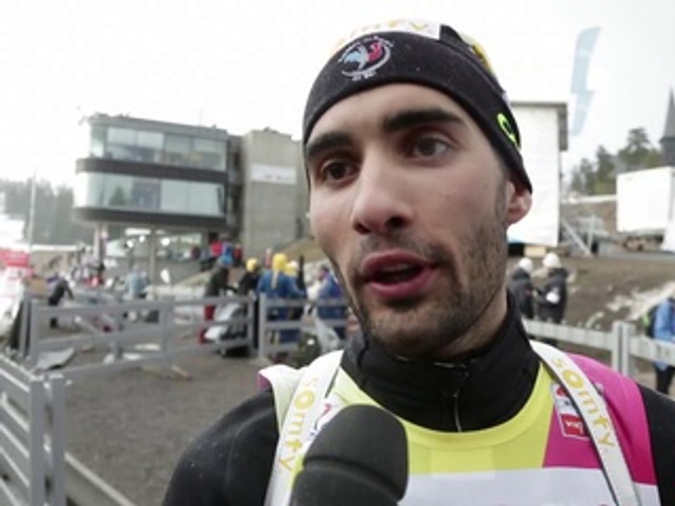 BIATHLON itw de Martin Fourcade, vainqueur de la dernière course à Oslo