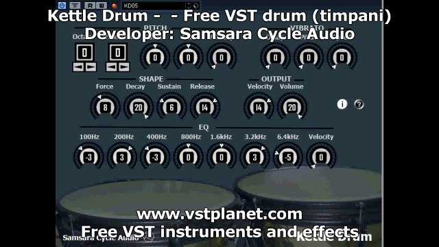 Virtual Drums - Free VST drum (timpani) - vstplanet.com
