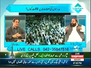 Raza rumi and Tahir Ashrafi On Madaris Reforms2