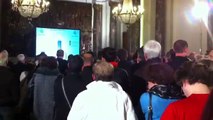 Proclamation des résultats aux élections municipales à Saint-Quentin