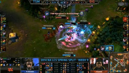 LCS NA W9D2 Game 1 TSM vs DIG