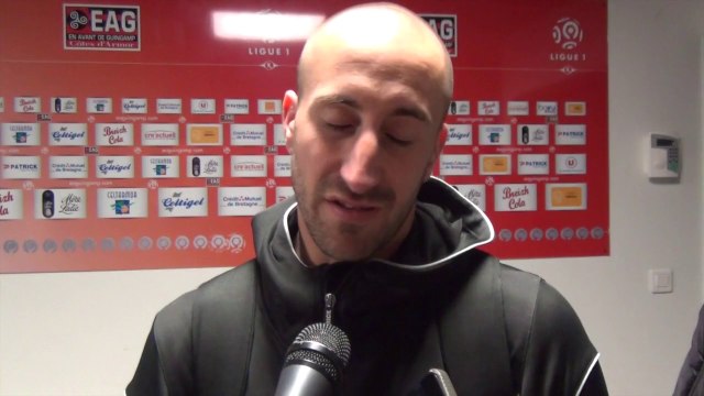 L1-J30 GUINGAMP LYON (0-1) La réaction de Lionel Mathis