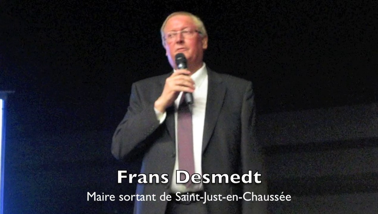 Municipales à Saint-Just-en-Chaussée: Frans Desmedt l'emporte haut la main