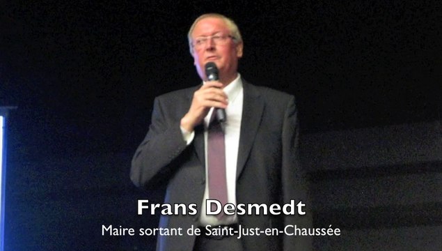 Municipales à Saint-Just-en-Chaussée: Frans Desmedt l'emporte haut la main