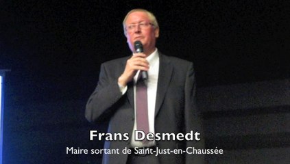 Municipales à Saint-Just-en-Chaussée: Frans Desmedt l'emporte haut la main