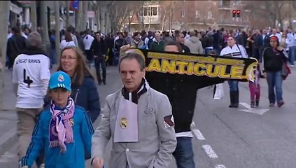 Ambiente previo al partido Real Madrid-Barcelona