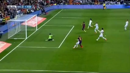 Real Madryt - FC Barcelona (0-1) Iniesta Goal (23.03.2014)
