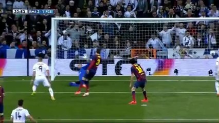 Real Madryt - FC Barcelona (2-1) Benzema Goal (23.03.2014)