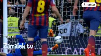 هدف الريال الثالث فى برشلونه 3-2 رونالدو