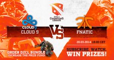 Fnatic vs Cloud 9 Game 3 - Dota 2 Champions League Playoffs QF TobiWan & Luminous