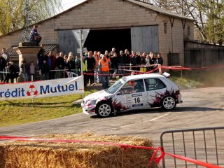 Rallye de Marcillac 2014 avec Paul LAMOURET et Mathieu GOMBERT