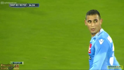 Carton rouge de Ghoulam face à la Fiorentina