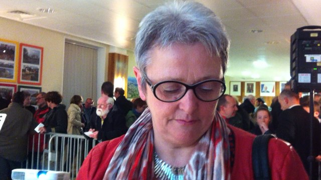 Réaction de Sylvaine Baumard, tête de liste Gauche citoyenne