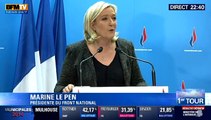 Le Pen : maintien du FN 
