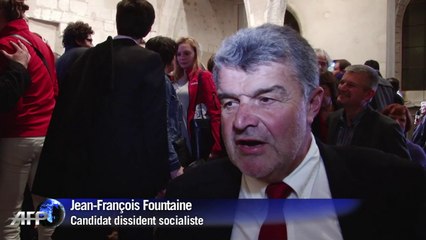 La Rochelle: candidate PS et dissident socialiste en tête