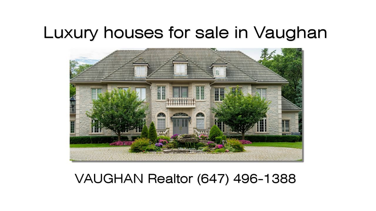 Luxury Houses For Sale In The Vaughan Area