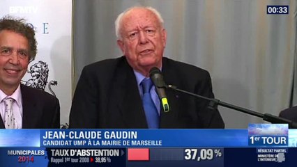 Gaudin évoque un Mennucci "désavoué", comme tout le gouvernement