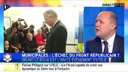 Bruno Le Roux : le PS mènera "partout une stratégie locale" pour battre le FN