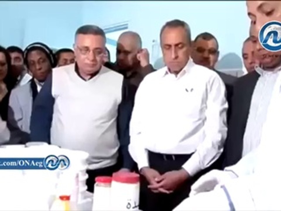 وزير الزراعة يفتتح وحدة تدريب وتصنيع الألبان بمديرية الزراعة بسوهاج