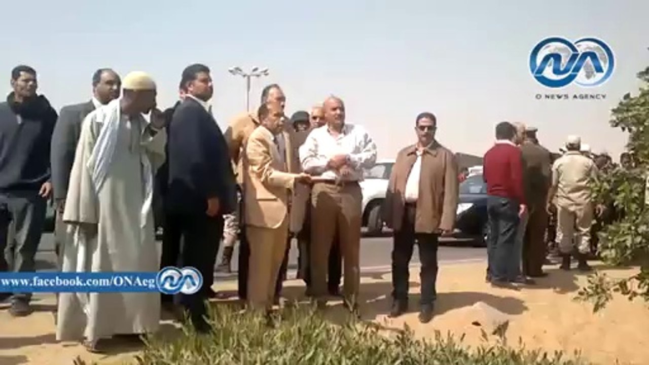 شاهد.. حملة لإزالة التعديات علي الأراضي الزراعي...
