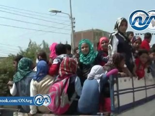 محافظ سوهاج فى جولة تفقدية لساقلته لبحث تطورات الوضع للقري المضارة من السيول