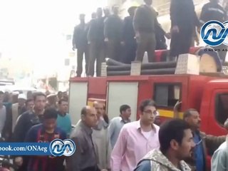تشييع جثمان رقيب الشرطة في جنازة عسكرية بقنا