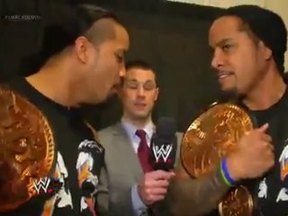 The Usos wwe app exclusive interview