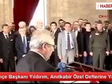 F.Bahçe Başkanı Yıldırım, Anıtkabir Özel Defterine Yazdı