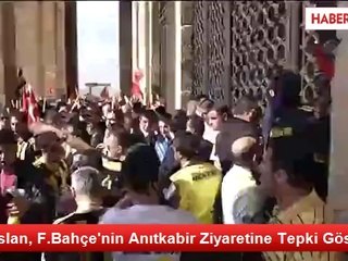 Ultraslan, F.Bahçe'nin Anıtkabir Ziyaretine Tepki Gösterdi