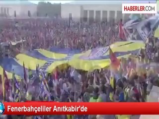 Fenerbahçeliler Anıtkabir'de