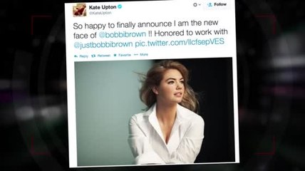 Kate Upton est le nouveau visage des produits de beauté Bobbi Brown